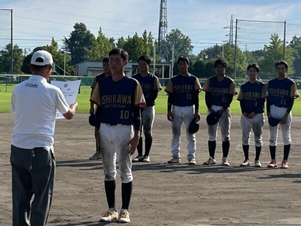 少年男子表彰式