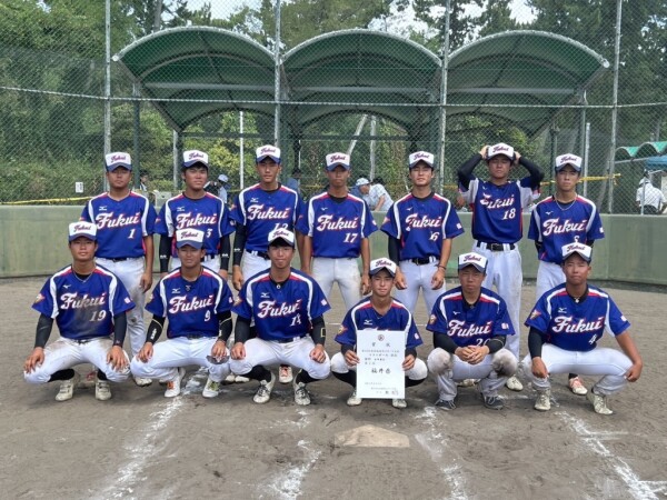 少年男子_準優勝 福井県