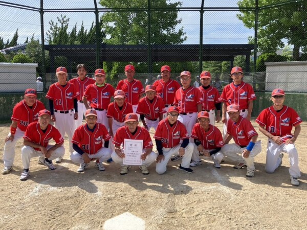 準優勝チーム　小松シニア