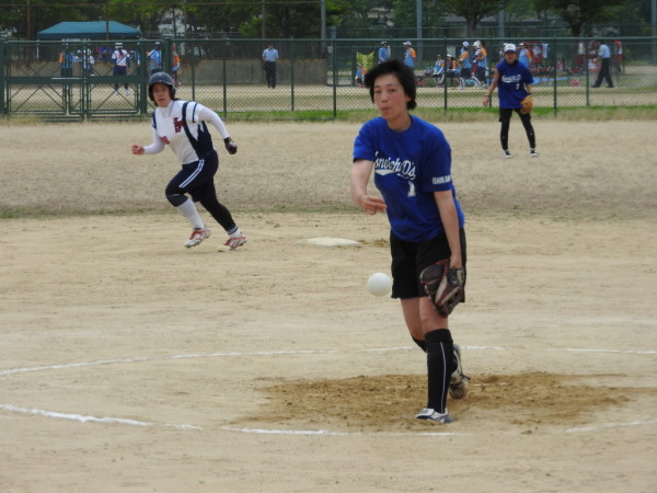 準決勝戦の模様（野々市ＤＳ対ＴＫＤ戦）７