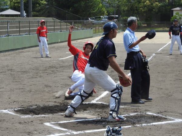 準決勝＜犬鷲スパークス対津幡クラブ＞１