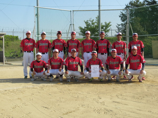 優勝チーム（金沢教員ｿﾌﾄﾎﾞｰﾙｸﾗﾌﾞ）