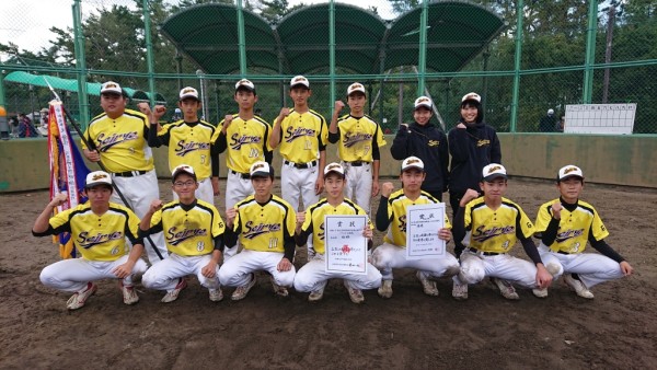 男子優勝チーム(星稜高校)