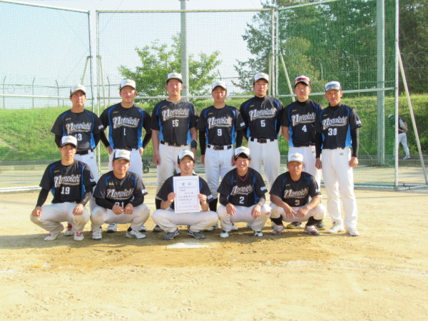 男子準優勝　野々市クラブ