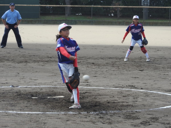 石川県小学生新人大会　伏見台リトルマウス対能美グリーンヤンチャーズ戦１