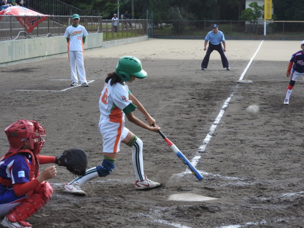 石川県小学生新人大会　伏見台リトルマウス対能美グリーンヤンチャーズ戦７