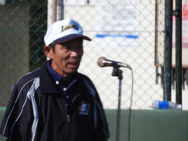 石川県小学生新人大会　閉会式の模様２