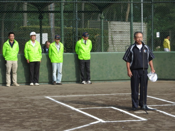 石川県小学生新人大会　開会式の模様２