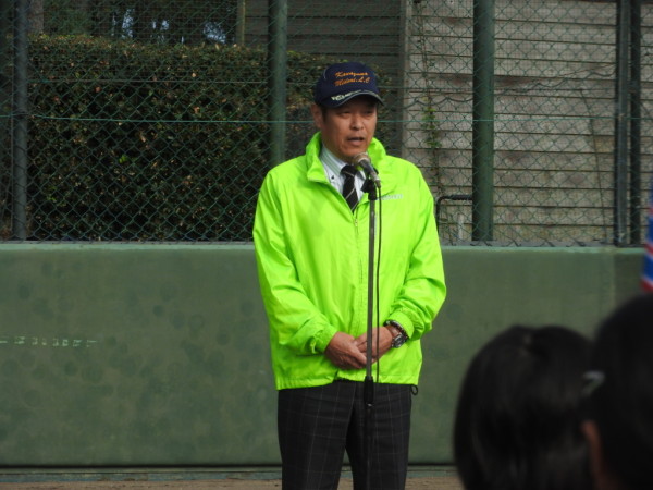 石川県小学生新人大会　開会式の模様３