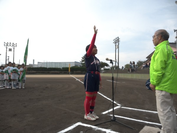 石川県小学生新人 開会式⑥