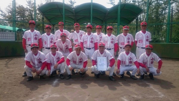 第１１回北信越ハイシニア大会県予選 優勝チーム＜ウィング小松＞