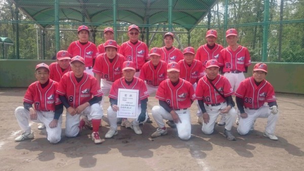 第１１回北信越ハイシニア大会県予選 準優勝チーム＜小松ハイシニア＞