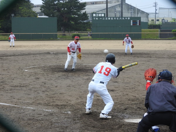 第１２回北信越ハイシニア　県予選会　1回戦の模様１