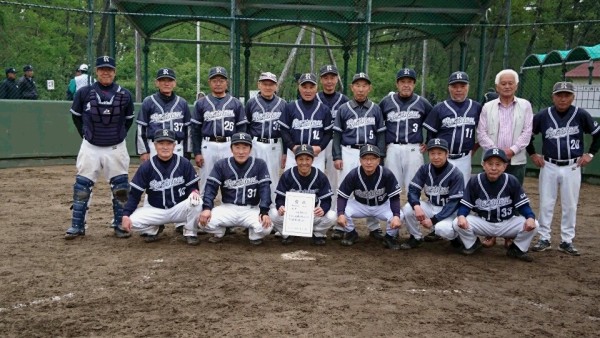 第１２回北信越ハイシニア　県予選会 優勝チーム＜小松芦城クラブ＞