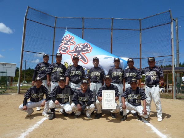 第１２回北信越ハイシニア大会 準優勝＜南信州SSC（長野）＞