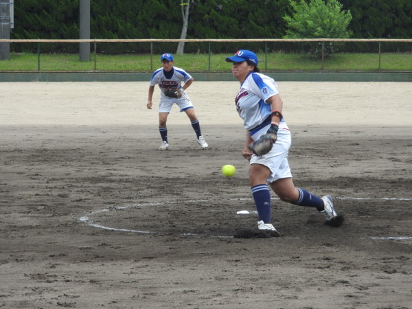 第１４回北信越大学オープン大会　女子　決勝戦の模様（金沢学院大学　対　東京国際大学　戦）３