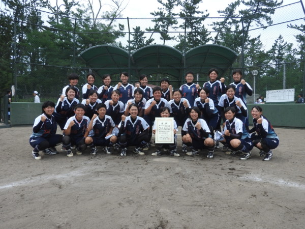 第１４回北信越大学オープン大会　女子　準優勝チーム＜金沢学院大学＞