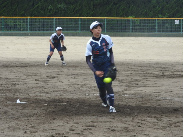 第１４回北信越大学オープン大会　女子　準決勝の模様（金沢学院　対　大阪国際大学　戦）２