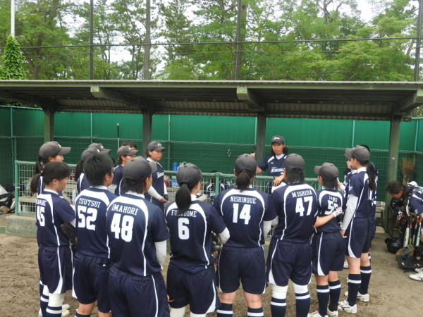 第１４回北信越大学オープン大会　女子　準決勝の模様（金沢学院　対　大阪国際大学　戦）４