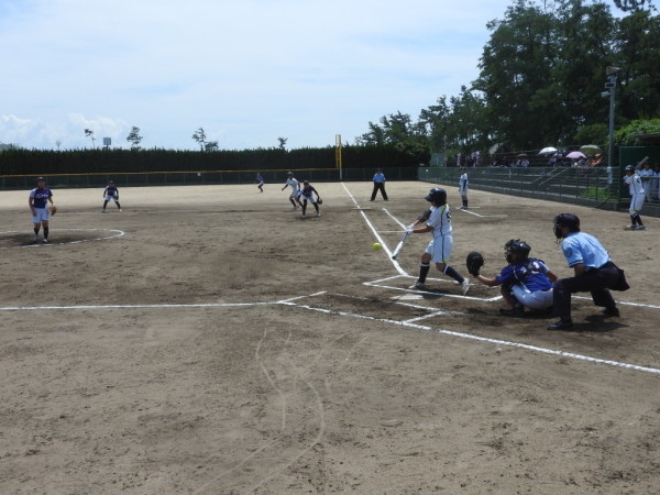 第１４回北信越大学オープン大会　女子　１日目（大阪国際大学 対 慶応義塾大学 戦）