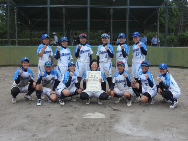 第１４回北信越大学オープン大会　女子　3位チーム＜松本大学＞