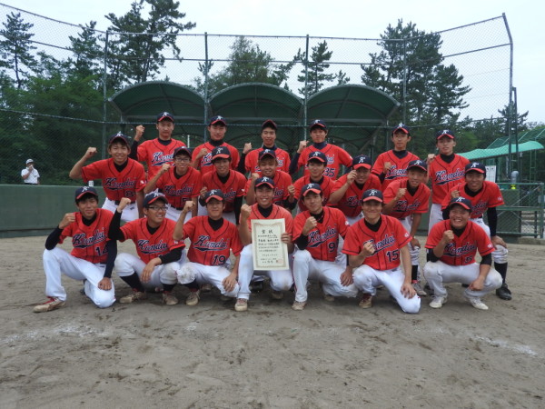 第１４回北信越大学オープン大会　男子　準優勝チーム＜福井県立大学Ｂ＞