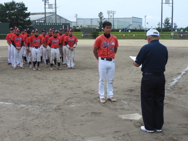 第１４回北信越大学オープン大会　男子　表彰式の模様２