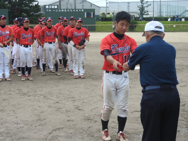 第１４回北信越大学オープン大会　男子　表彰式の模様３