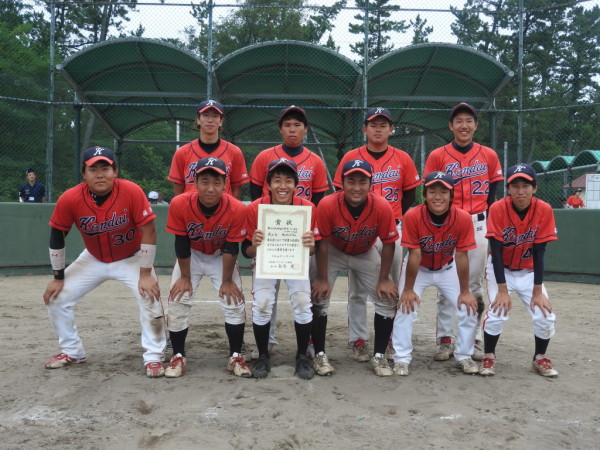 第１４回北信越大学オープン大会　男子　３位チーム＜福井県立大学Ａ＞