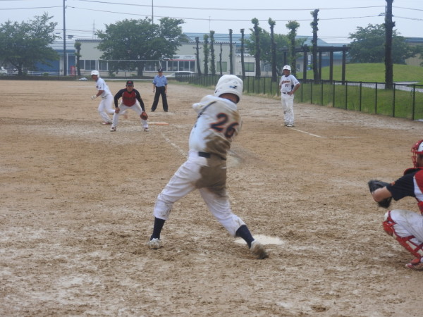 第１７回日本スポーツマスターズ男子大会　県予選会　決勝戦の模様（苗代壮年　対　白山ロックス　戦）７