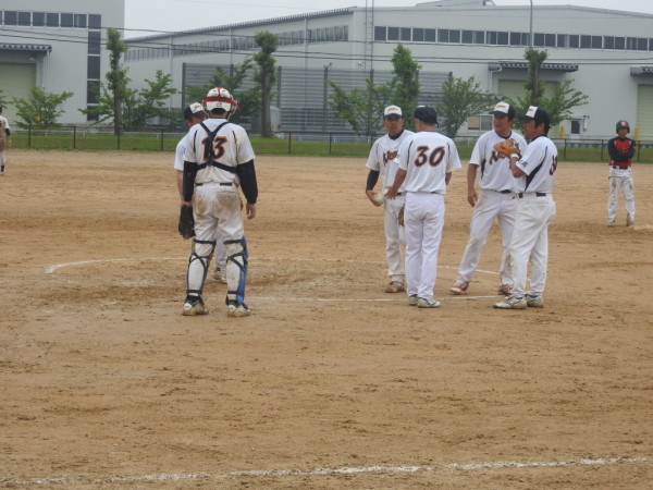 第１７回日本スポーツマスターズ男子大会　県予選会　決勝戦の模様（苗代壮年　対　白山ロックス　戦）８