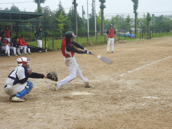 第１７回日本スポーツマスターズ男子大会　県予選会　決勝戦の模様（苗代壮年　対　白山ロックス　戦）９