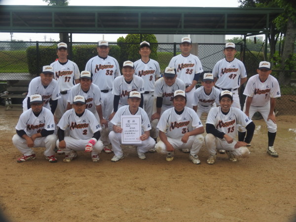 第１７回日本スポーツマスターズ男子大会　県予選会　準優勝チーム＜苗代壮年＞