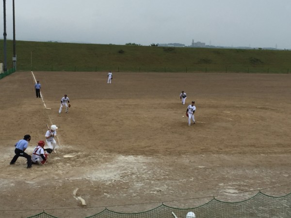 第１７回日本スポーツマスターズ男子大会　県予選会 準決勝の模様（輪島　対　苗代　戦）