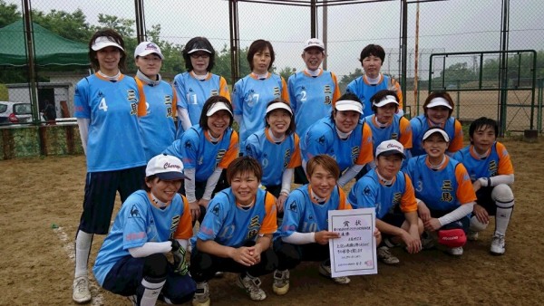 第１７回日本マスターズ女子大会　県予選会 準優勝チーム＜三馬ＭＣ１＞
