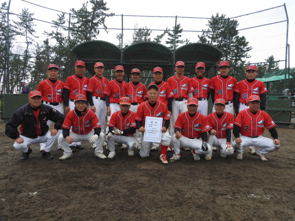 第２１回北信越シニアソフトボール大会県予選 優勝チーム＜小松シニアクラブ＞