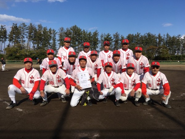 第２２回北信越シニア大会県予選 優勝チーム＜ウィング小松＞