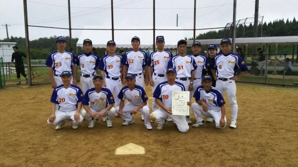 第２６回北信越実年 準優勝チーム＜球愛クラブ＞
