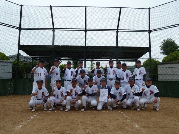 第３１回全日本シニア大会　県予選会　優勝チーム＜金沢ＳＦクラブシニア＞