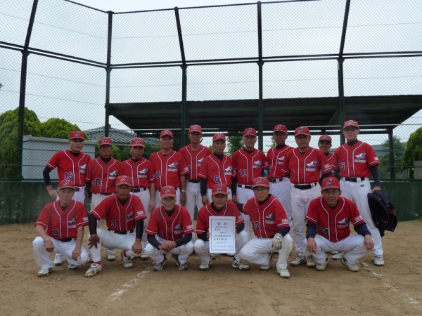 第３１回全日本シニア大会　県予選会　準優勝チーム＜小松シニアクラブ＞