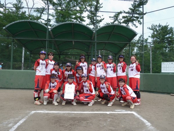 第３４回北信越レディースソフトボール大会県予選（兼 MRO杯）準優勝チーム＜HMCレディース＞