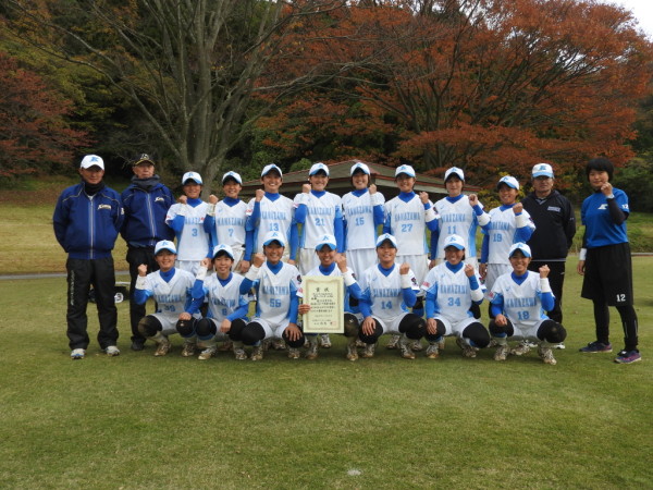 第３６回北信越高等学校新人大会　女子　優勝チーム＜金沢＞