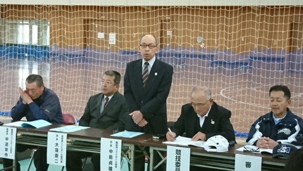 第３６回北信越高等学校新人大会　監督会議の模様3