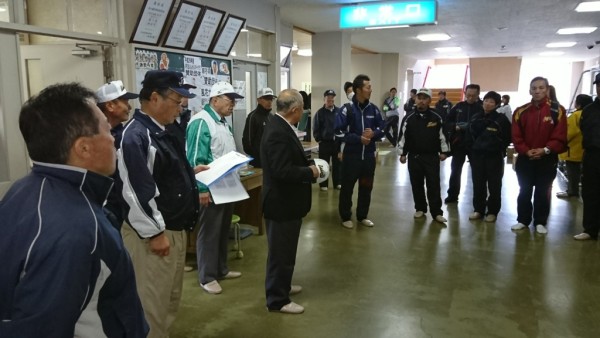 第３６回北信越高等学校新人大会　監督会議の模様7