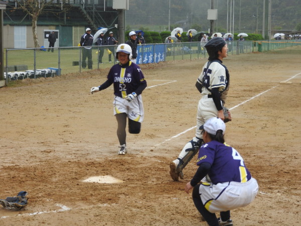 第３６回北信越高等学校新人大会 女子　１回戦（長野商業対福井商業）３