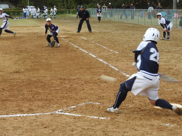 第３６回北信越高等学校新人大会 女子　２回戦　（長野商業　対　滑川）４