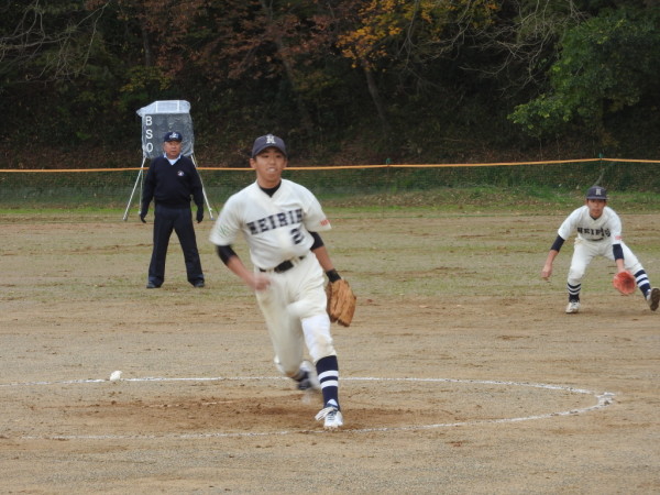 第３６回北信越高等学校新人大会 男子　１回戦（明倫対啓新）１