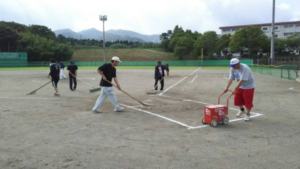 第３７回北信越総合男子　決勝戦の模様１