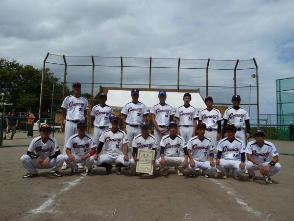 第３７回北信越総合男子　準優勝＜コマニー㈱＞