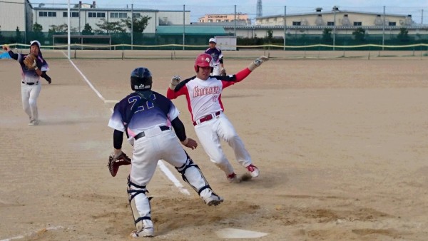 第３８回男子石川県選手権大会 決勝　十一屋クラブ対金沢教員⑤